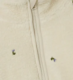 Name It Fleecejakke - Teddy - NmnMagot - Fog/Flower