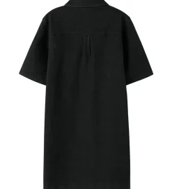 Name It Kjole - NkfBlake - 1/2 Loose - Dark Grey Denim