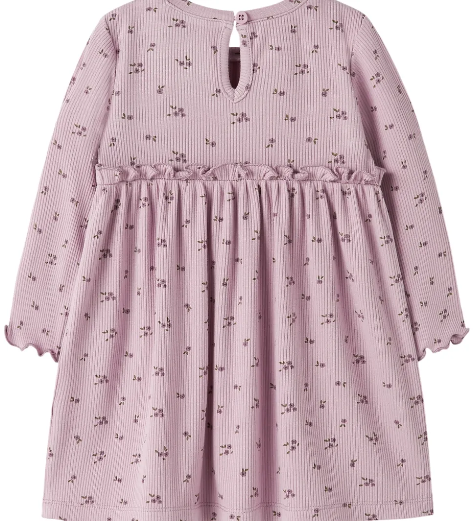 Name It Kjole - Rib - NbfSoho - Keepsake Lilac