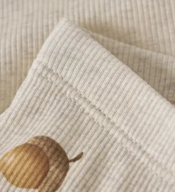 Name It Leggings - Rib - NbmOlyan - Peyote Melange m. Agern