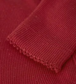 Name It Leggings - Rib - NbfRosally - Jester Red m. Glimmer