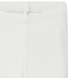 Name It Leggings - Rib - NbnKab - Cloud Dancer