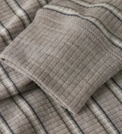 Name It Leggings - Uld/Modal - Rib - NmmWomi - Satellite/Stripes