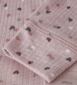 Name It Leggings - Uld/Modal - Rib - NmfWomi - Shadow Gray/Duts