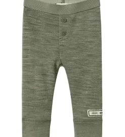 Name It Leggings - Uld/Viskose - NbmWyla - Dried Sage