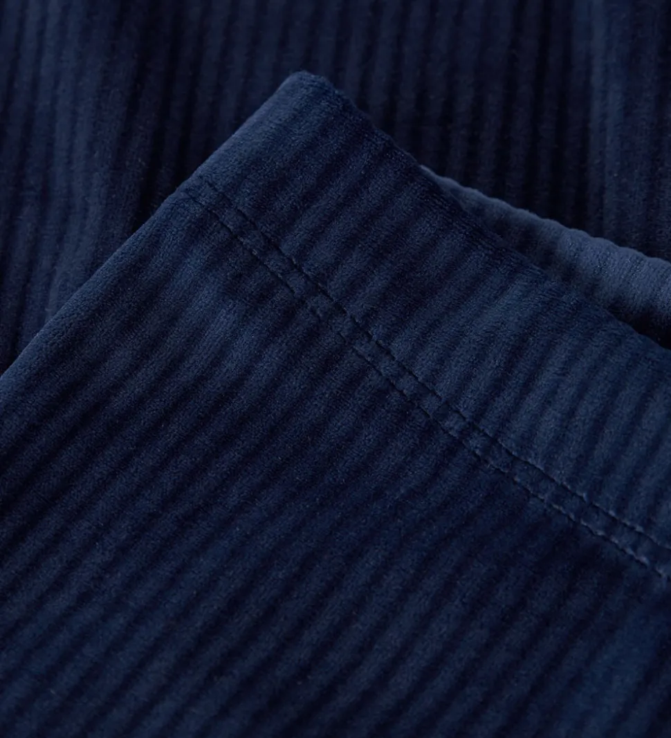 Name It Leggings - Velour - NmfVeloa - Navy Blazer