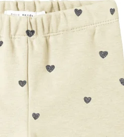 Name It Leggings m. Fleece - Noos - NmfTavina - Summer Sand m. H