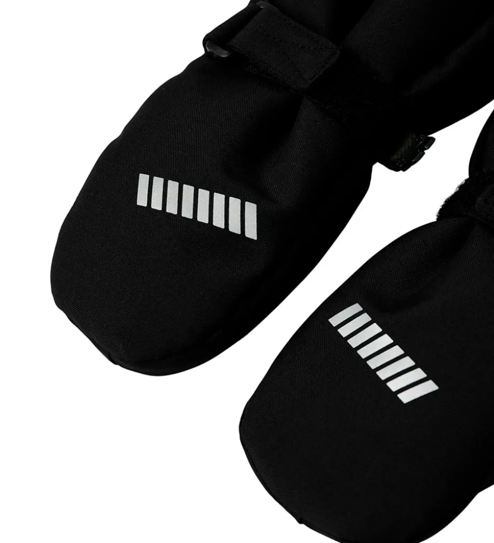 Name It Luffer m. Uldfleece - NmnSnow10 - Sort m. Lynlås