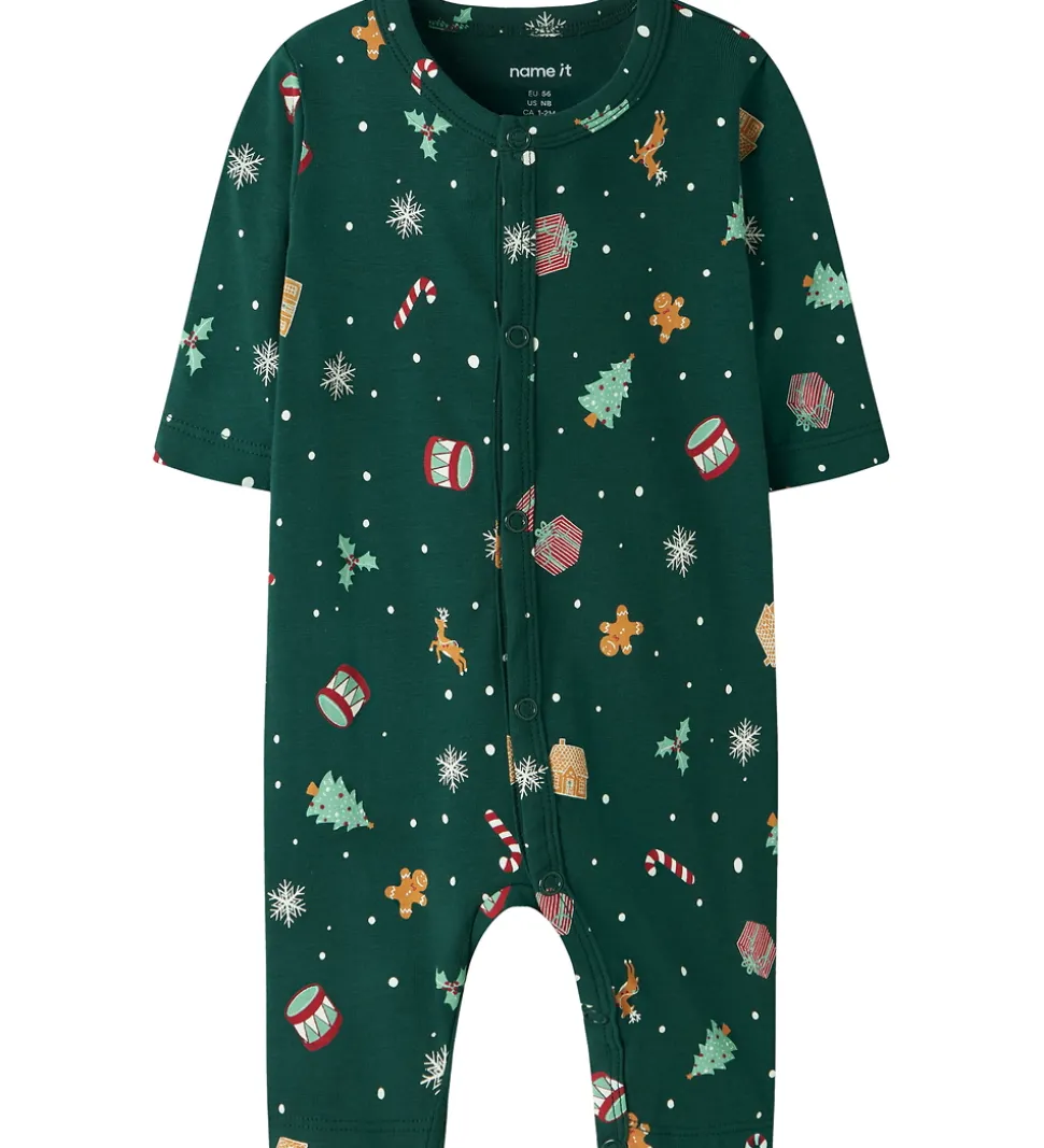 Name It Natdragt - NbnVismas - Botanical Garden/Xmas AOP