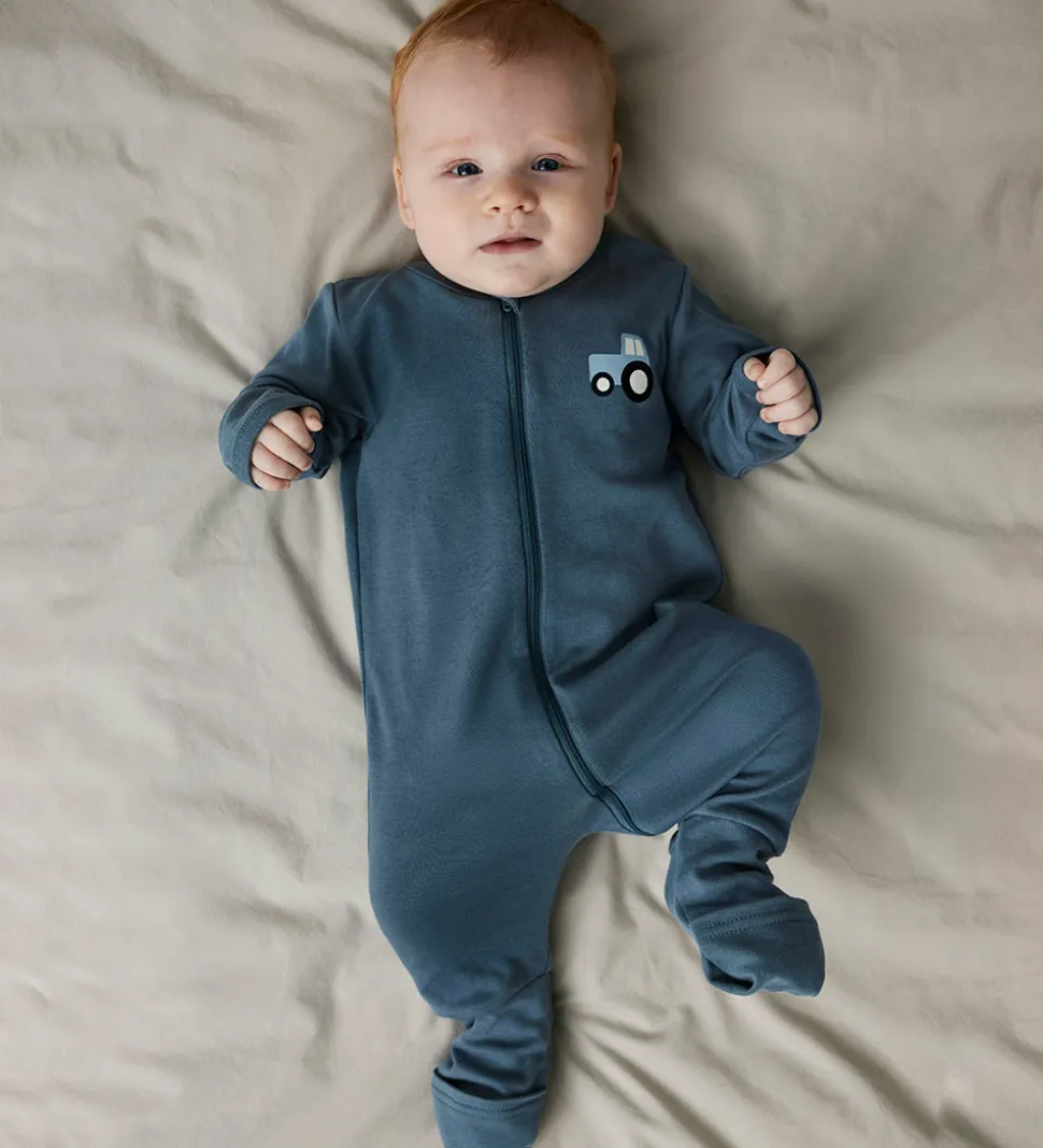 Name It Natdragt - Noos - 2-pak - NbmNightsuit - Jet Stream