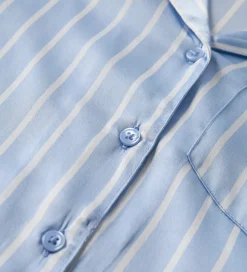 Name It Natskjorte - Satin - NkfRuth - Kentucky Blue