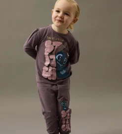 Name It Nattøj - 2-Delt - NmfOlina Stitch - Moonscape