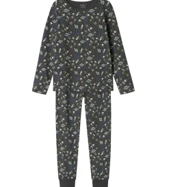 Name It Nattøj - 2-Delt - Noos - NkmNightset - Forged Iron/Space