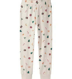 Name It Nattøj - NknVismas - Whitecap Gray/Xmas AOP