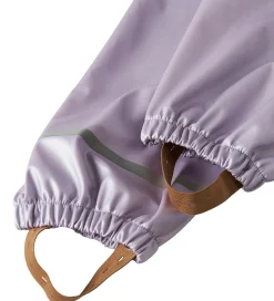 Name It Regntøj m. Seler - NmfDry10 - Metallic - Misty Lilac