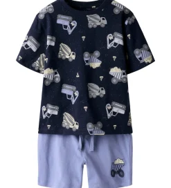 Name It Shortssæt - NmmHector - Navy Blazer/W Infinity