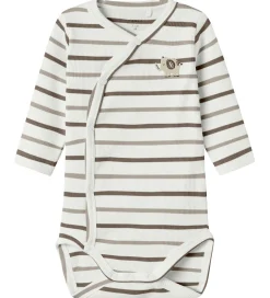 Name It Slå-om Body l/æ - Rib - NbnOfant - Cloud Dancer