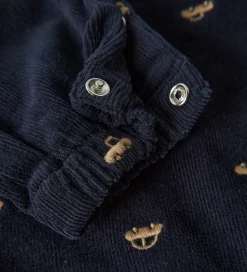 Name It Smækbukser - Fløjlsvelour - NbmRon - Navy Blazer