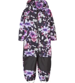 Name It Softshelldragt m. Fleece - Noos - NmfAlfa08 - Sort/Big F