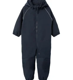 Name It Softshelldragt m. Fleece - Noos - NmnAlfa - Dark Sapphir