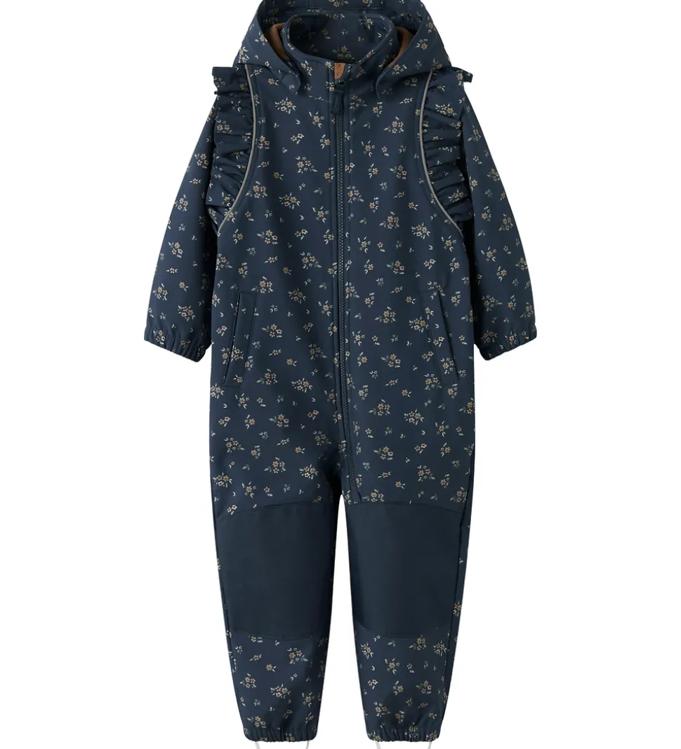 Name It SoftShelldragt m. Fleece - NmfAlfa08 - Spellbound/Bougue