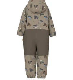 Name It Softshelldragt m. Fleece - Noos - NmmAlfa08 - Silver Min