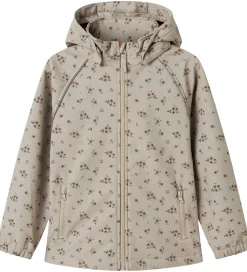 Name It Softshelljakke m. Fleece - NkfAlfa08 - Pure Cashmere/Bou