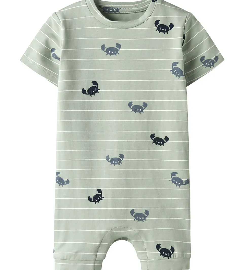 Name It Sommerdragt - NbmVroels - Aqua Gray/Crabs