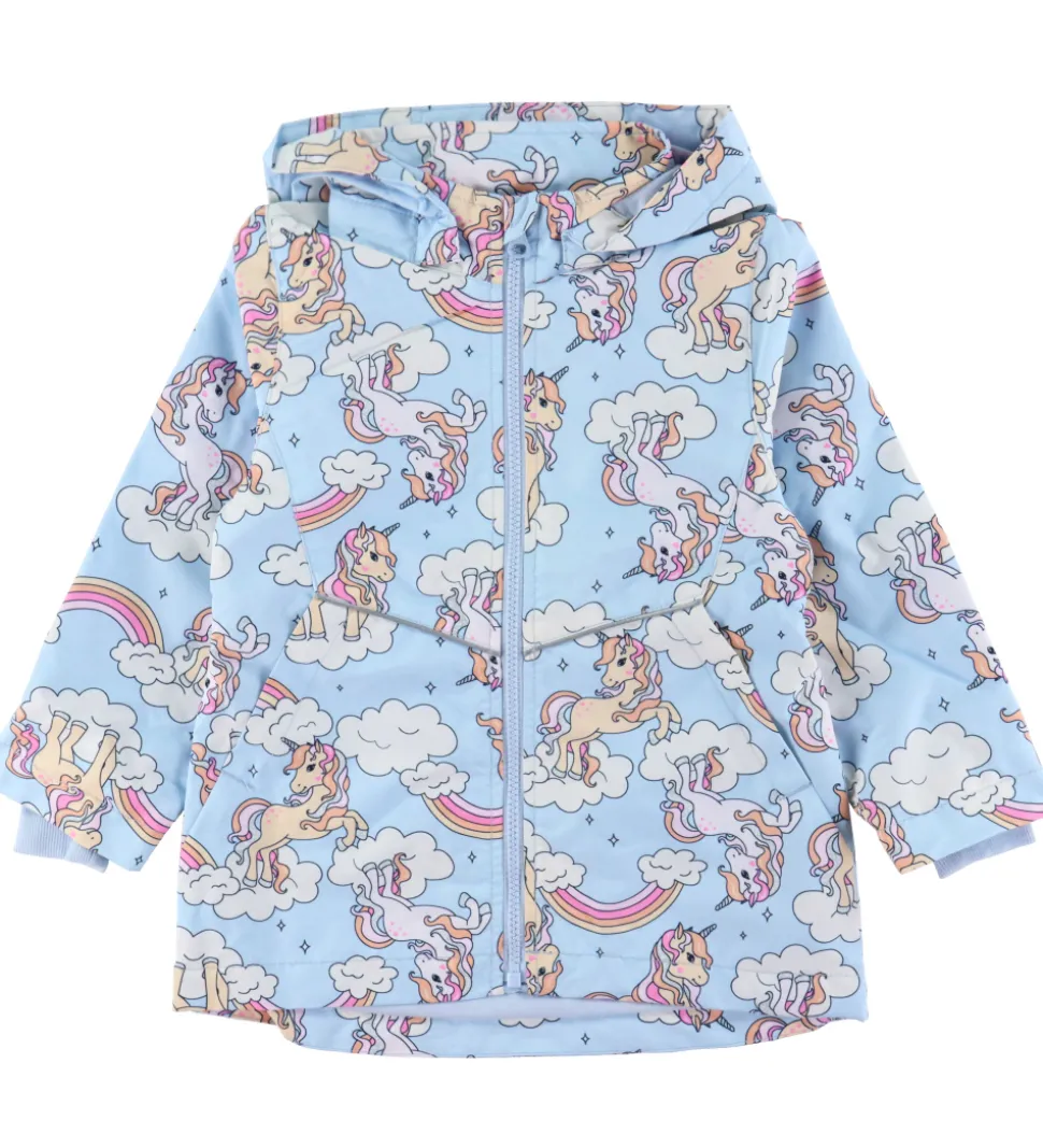 Name It Sommerjakke - NmfMaxi - Skyway/Unicorn