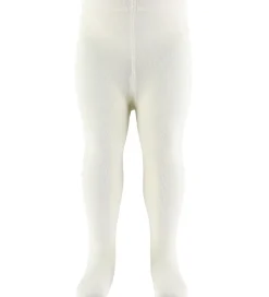 Name It Strømpebukser - NbfOpagna - Cloud Dancer m. Blonder