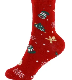 Name it Strømper - 3-pak - NknVismas - Jester Red/Navy Blazer +