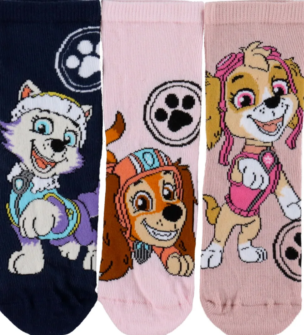 Name It Strømper - 3-pak - NmfNanine - Paw Patrol - Navy Blazer