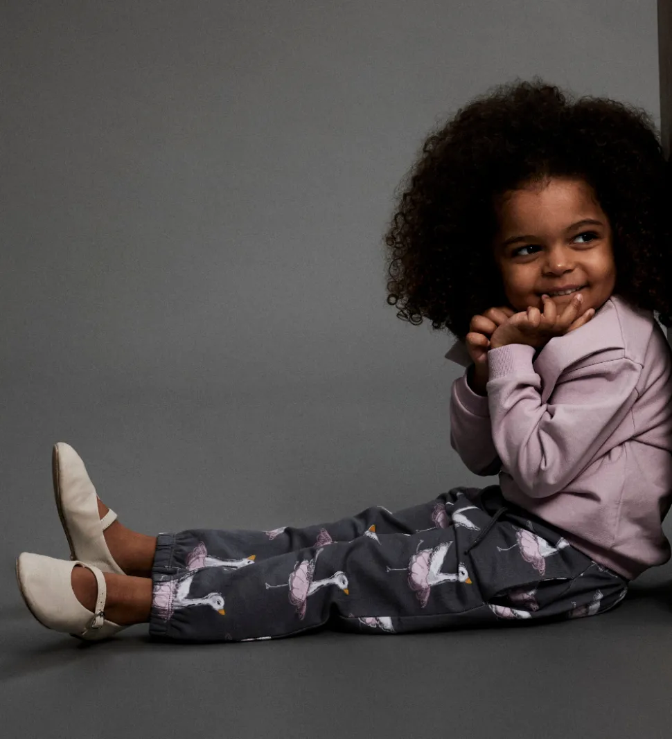 Name It Sweatpants - NmfSwana - Lava Smoke