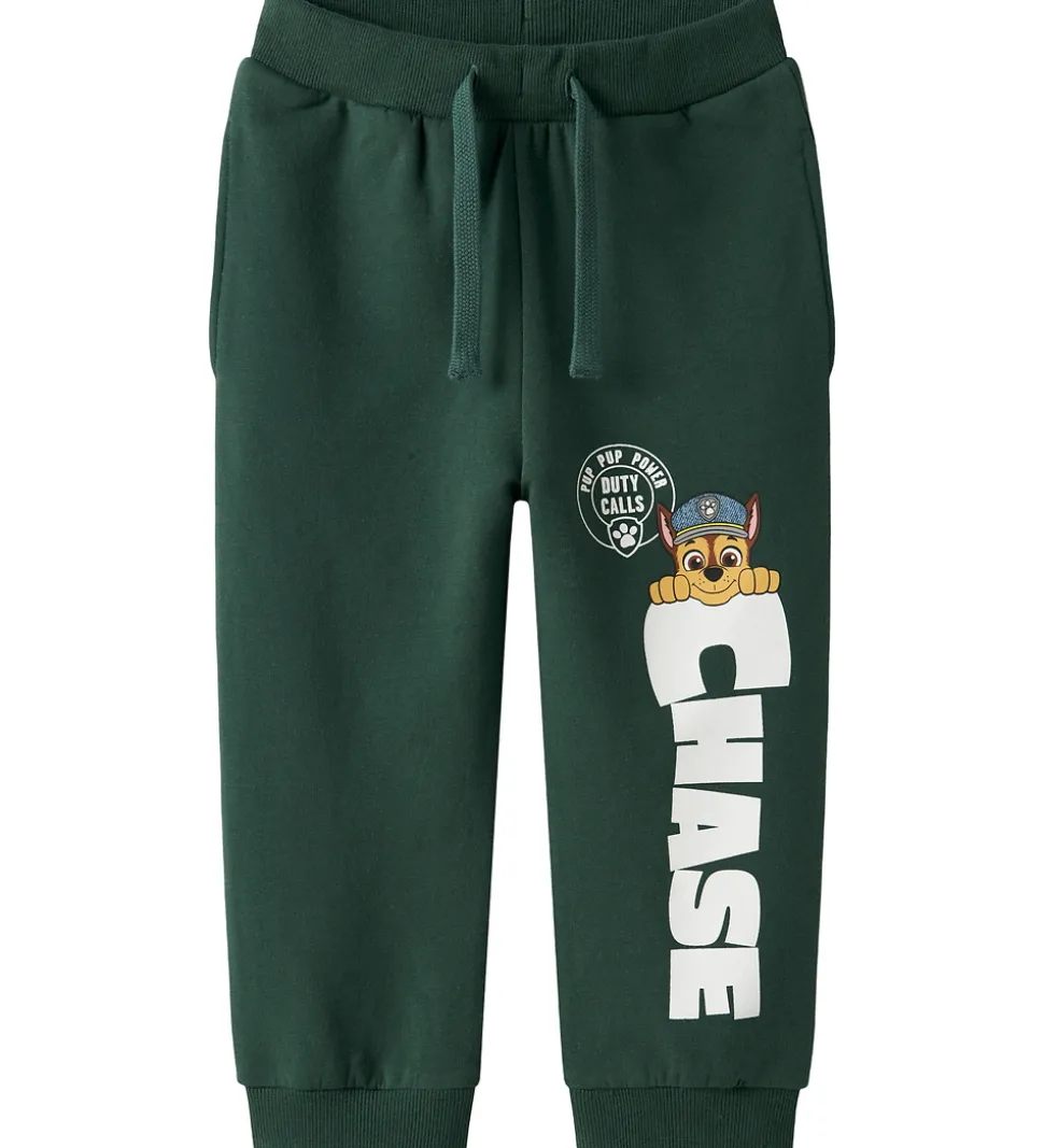 Name It Sweatpants - NmmNeel - Paw Patrol - Bistro Green