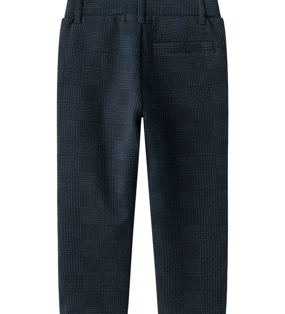 Name It Sweatpants - NmmRobino - Navy Blazer/CHECK