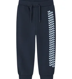 Name It Sweatpants - NmmVoltinus - Navy Blazer/Check Flag