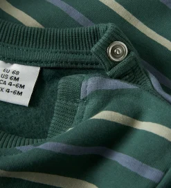 Name It Sweatshirt - NbmVimmer - Bistro Green/Stripes