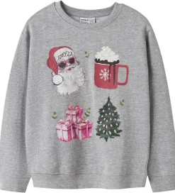 Name It Sweatshirt - NkfRasab - Grey Melange