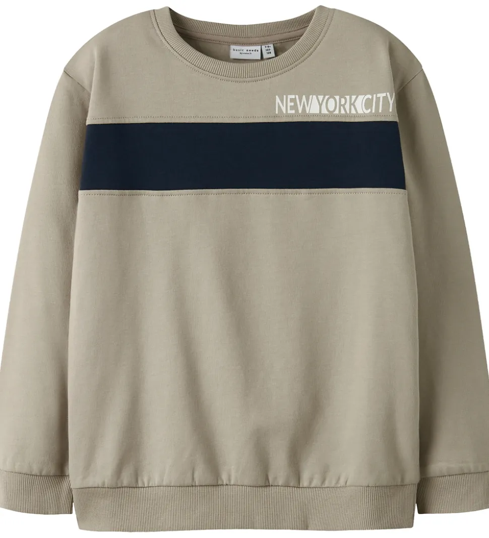 Name It Sweatshirt - NkmVance - Island Fossil