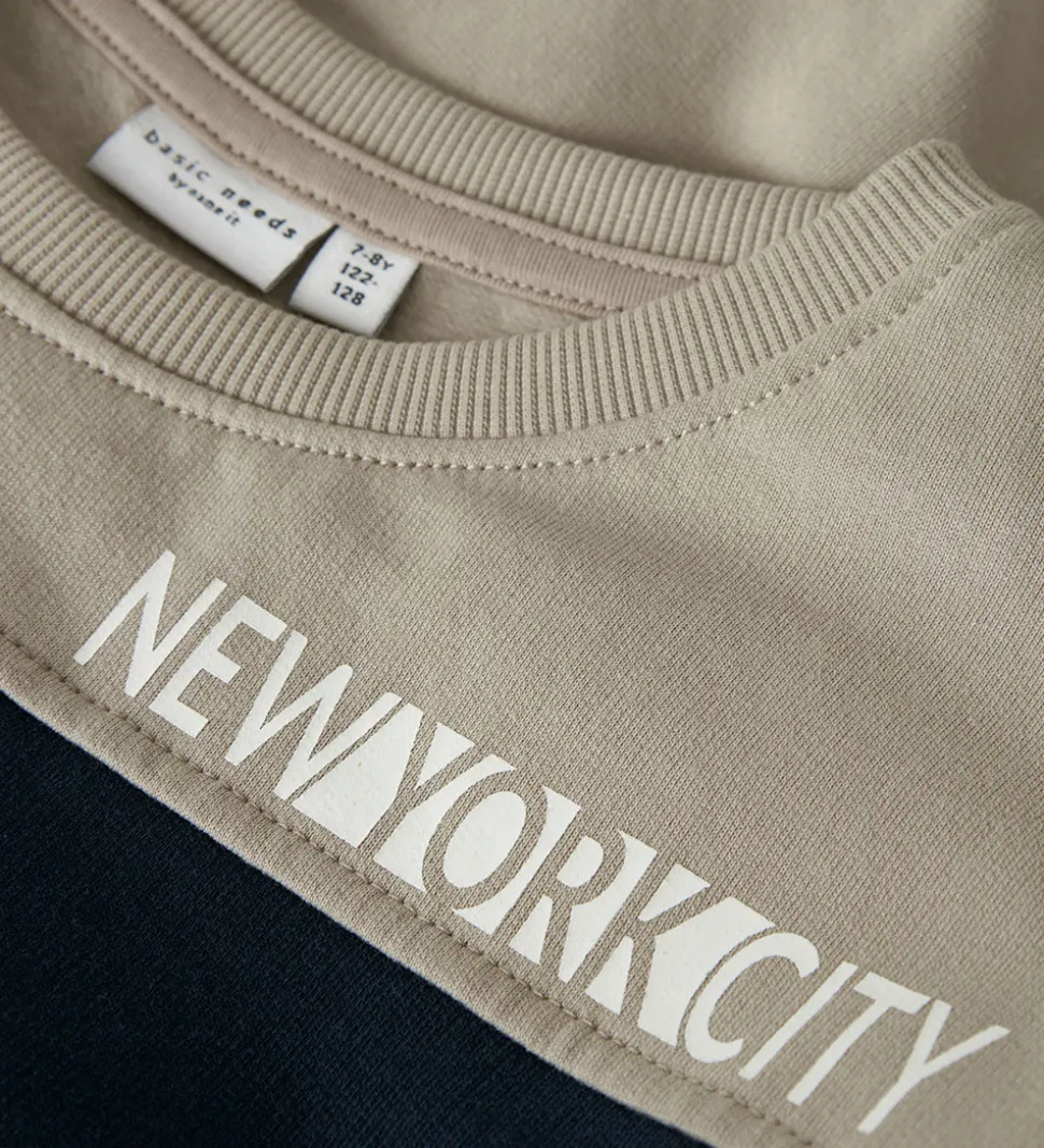 Name It Sweatshirt - NkmVance - Island Fossil