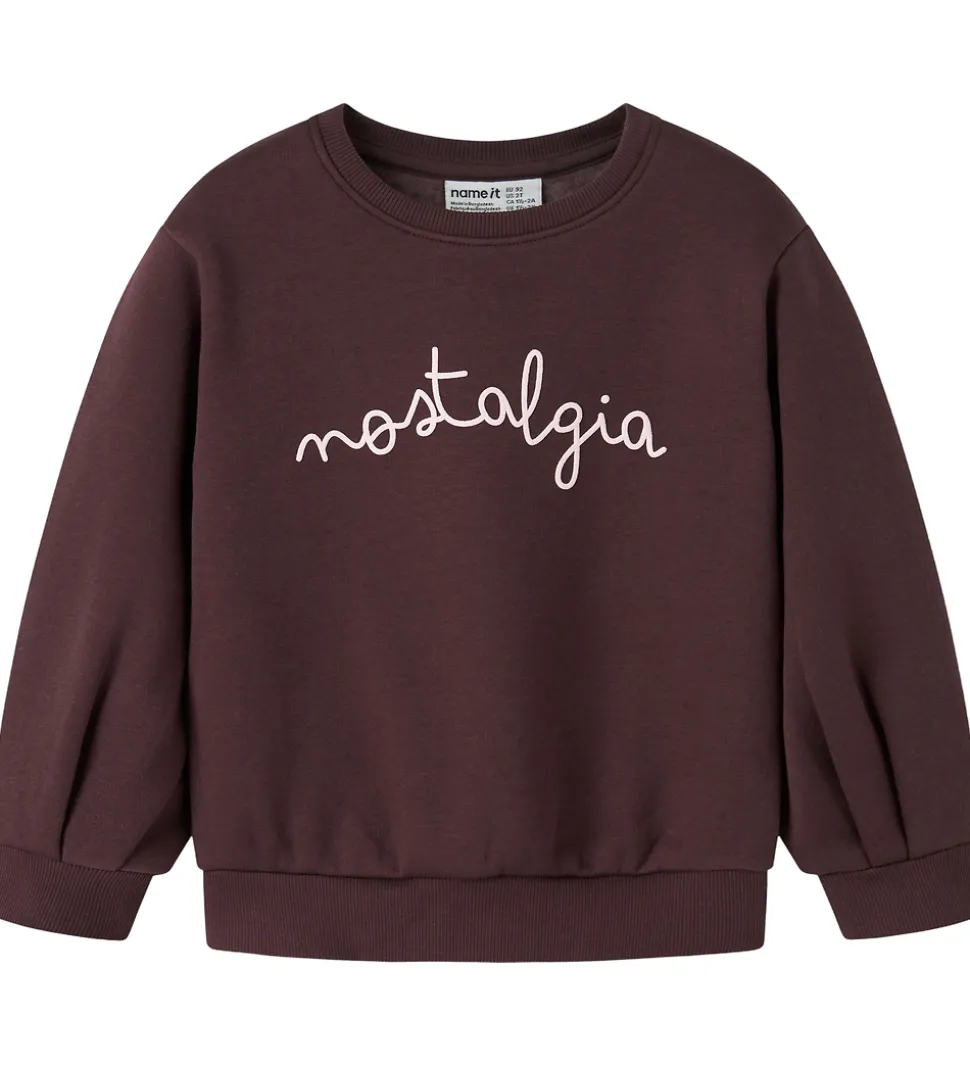 Name It Sweatshirt - NmfOvi - Sassafras