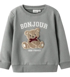 Name It Sweatshirt - NmfRear - Grey Melange