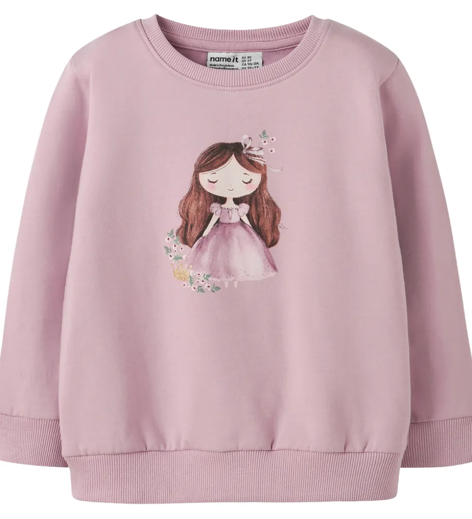 Name It Sweatshirt - NmfRonesse - Keepsake Lilac