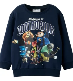 Name It Sweatshirt - NmmNoel - Zootropolis - Navy Blazer