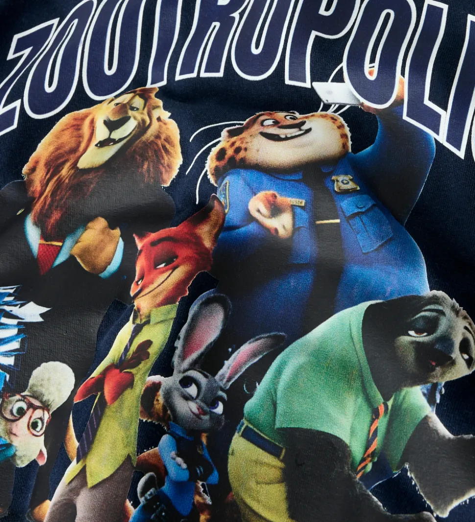 Name It Sweatshirt - NmmNoel - Zootropolis - Navy Blazer