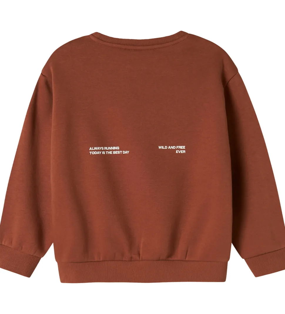 Name It Sweatshirt - NmmOkian - Carob Brown