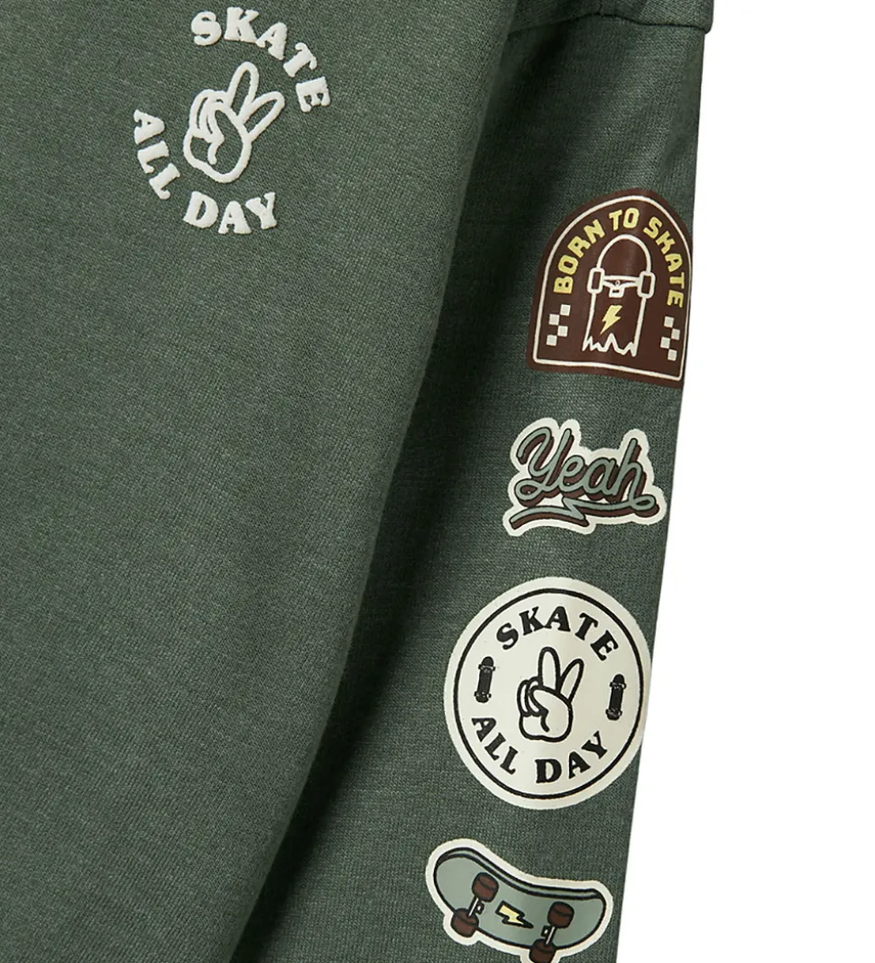 Name It Sweatshirt - NmmOlaf - Laurel Wreath