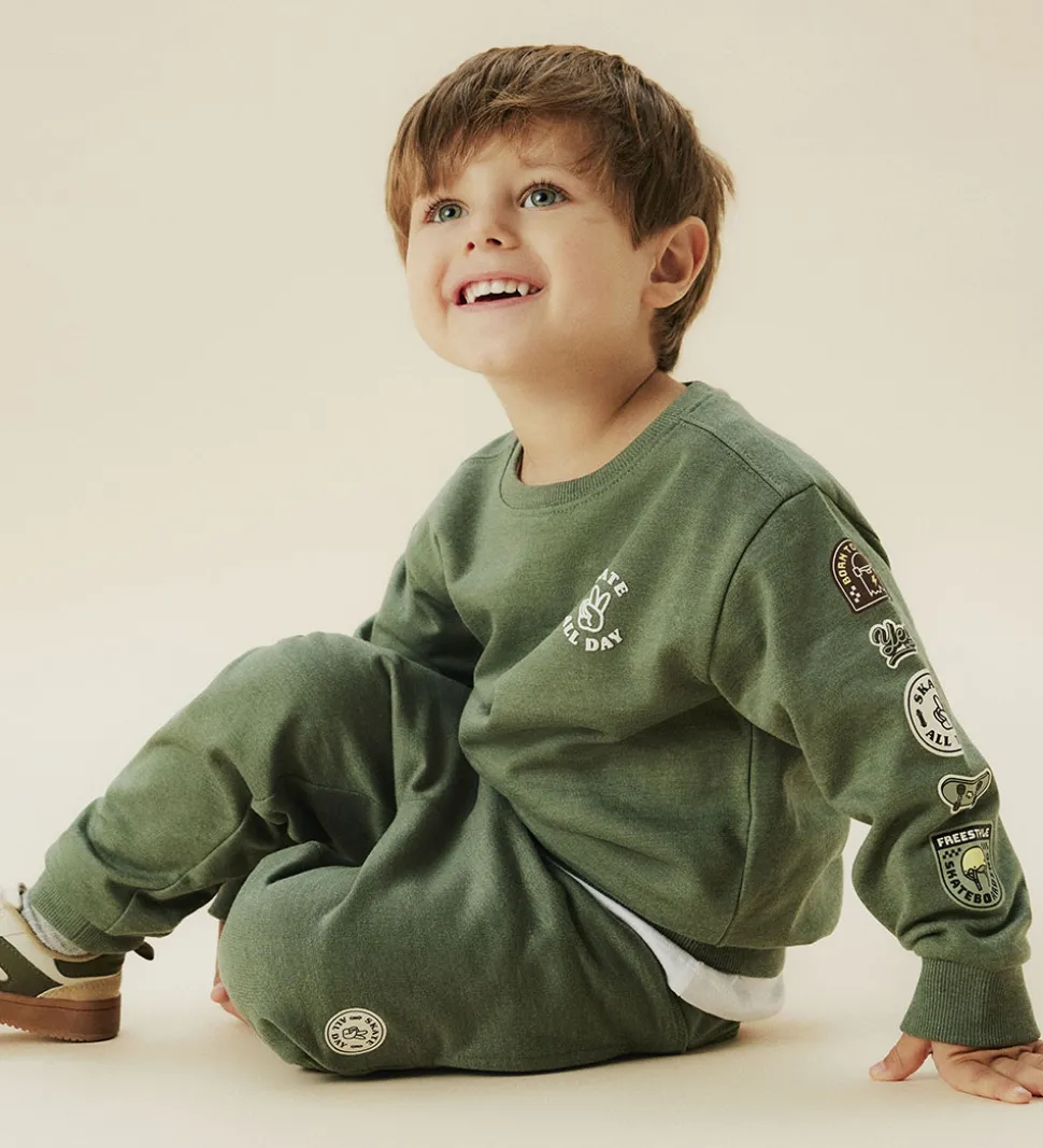 Name It Sweatshirt - NmmOlaf - Laurel Wreath