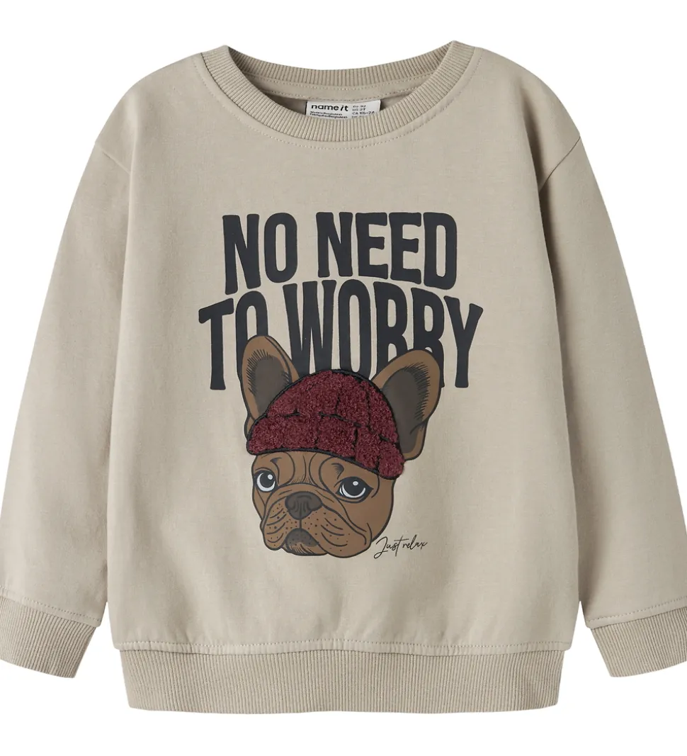 Name It Sweatshirt - NmmRiguna - Island Fossil