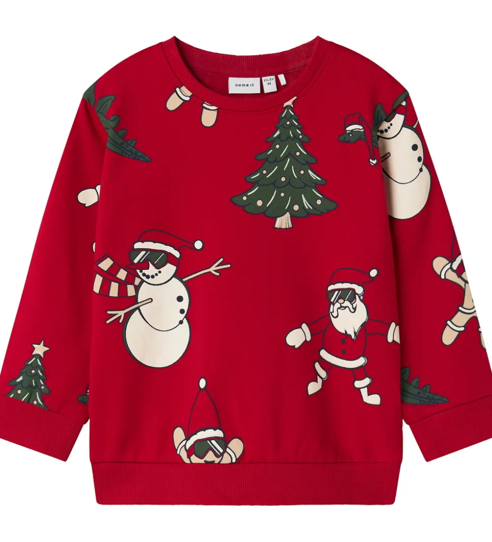 Name It Sweatshirt - NmmRoka - Jester Red